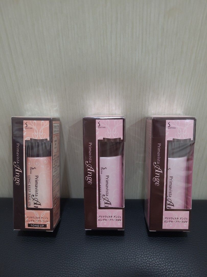 Sofina primer (Category: Makeup) located in Singapore. Submitted by app.choy (Listing ID 1296443092, Image 1). Description: brand new. still in plastic wrap. $15 per unit. $40 for all 3..
