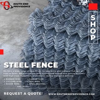 Steel Fence Hexagonal Mesh | Cyclone Wire | Hog Wire | Steel Matting | Stainless Wire Mesh | Barbed Wire | Hexagonal Wire Mesh | Chicken Wire