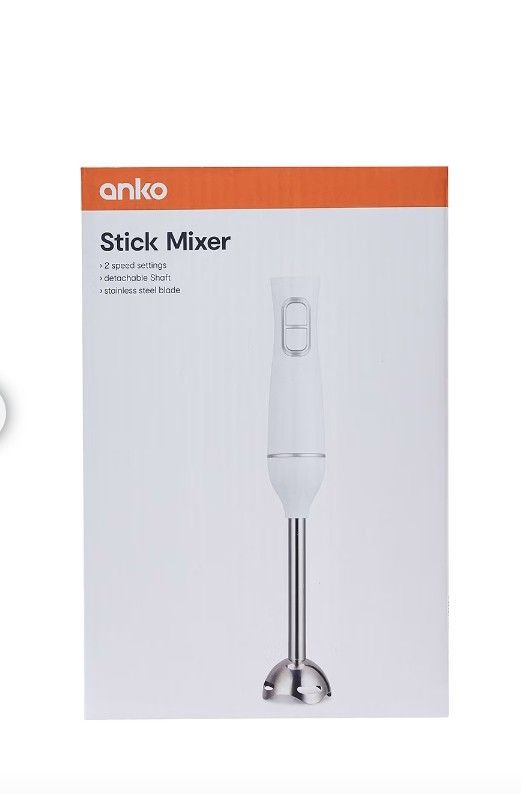 Stick Mixer Baking Cooking Kitchen Tools AUS (Category: Cookware & Accessories) located in Manila. Submitted by PickClickShip (Listing ID 1296447488, Image 3). Description: Stick Mixer Detachable AUS A kitchen tool for mixing ingredients use for baking, or mixing ingredients. - a compact stick mixer - easy to use and assemble - detachable for easy storage - with 2 speed settings - stainless steel detachable shaft - stainless steel blade - brand: 