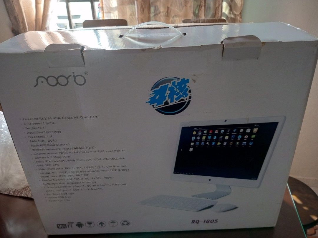 Tablet android (Category: Desktops) located in Bukit Pasir. Submitted by pbostore (Listing ID 1296418794, Image 3). Description: Tablet macam PC sistem android Fungsi sama macam sebuah tablet.