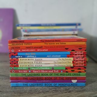 Take All 15 pcs Ladybird Classic Mini Hardcover Pre-loved Books