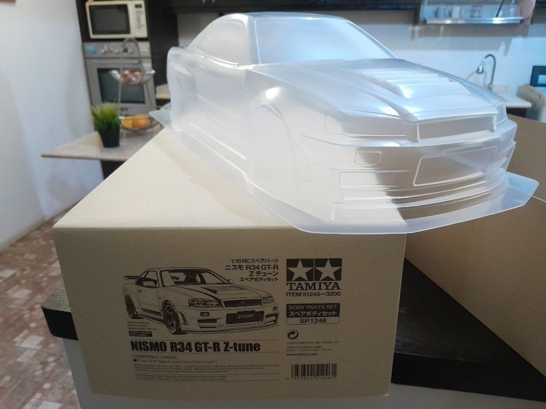 タミヤ製　NISMO R―34 GT―R TT―01 セット タミヤ 電動RCカーシリーズ 1/10RC ニスモ R34 GT-R Z-tune (TT