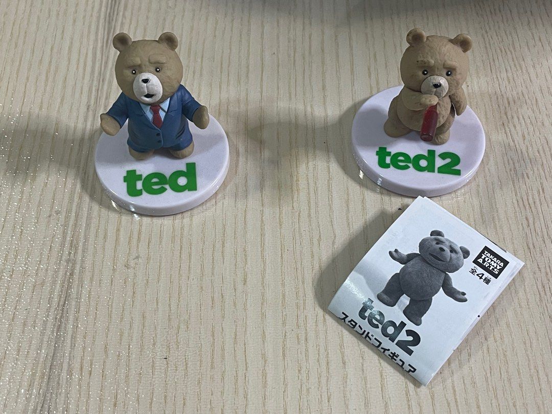 Ted熊熊麻吉賤熊第一彈第二彈, 興趣及遊戲, 玩具& 遊戲類- Carousell