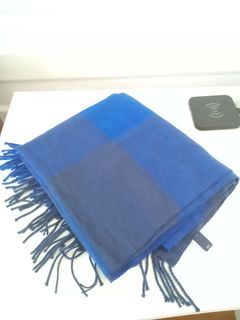 The Gap blue wool scarf