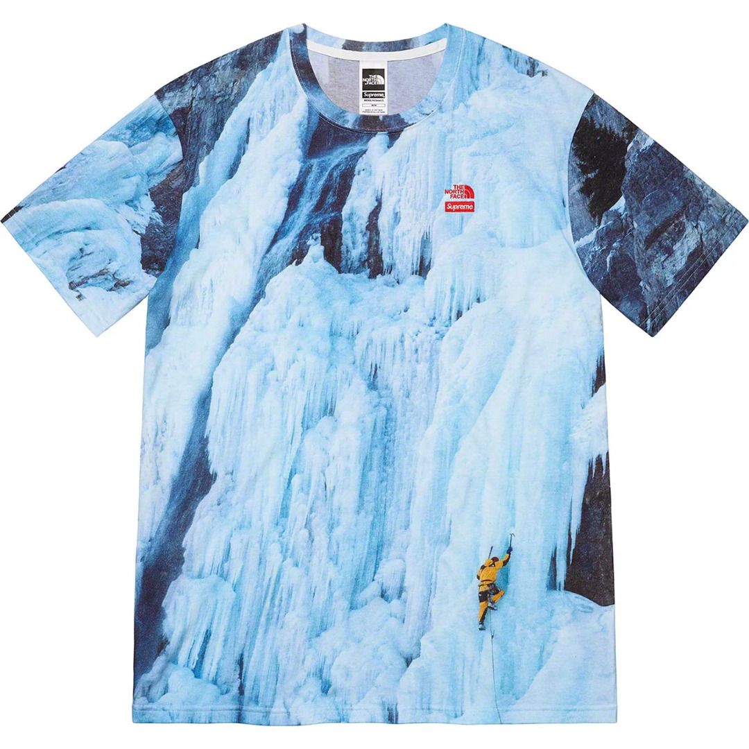 The North Face x Supreme Ice Climb Tee T t Shirt Carousell
