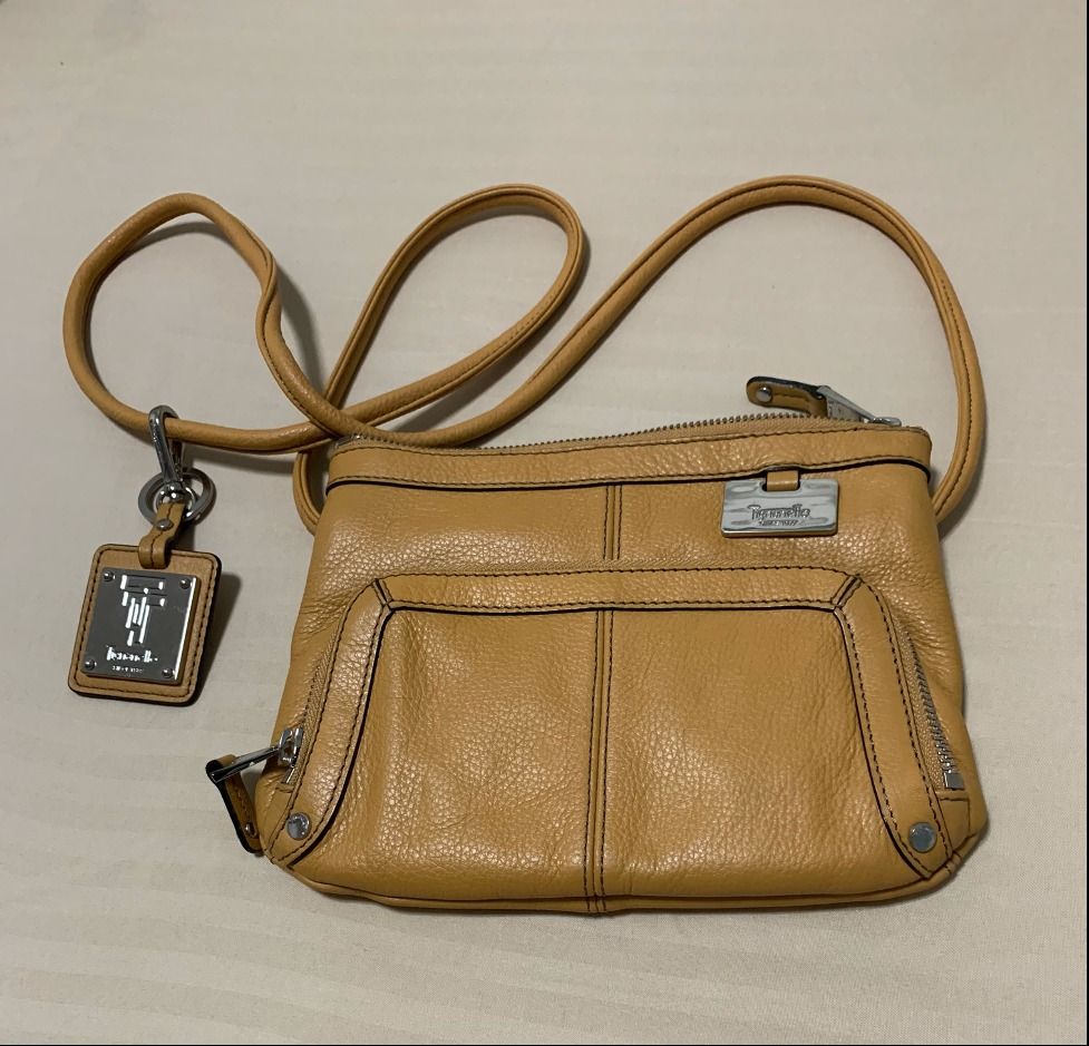 Real leather tignanello crossbody hotsell