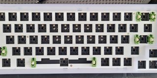 TM680/KF068 barebones keyboard (white translucent)