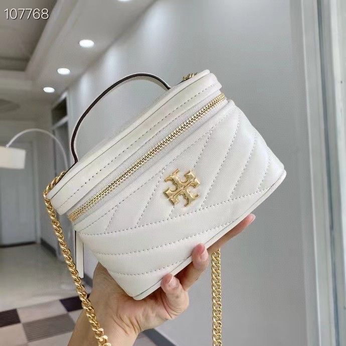 Tory Burch Kira Mini Makeup Bag Women s Fashion Bags Wallets Shoulder Bags on Carousell