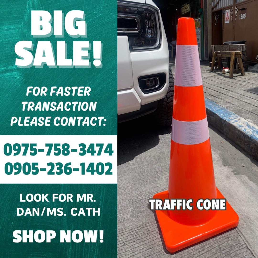 Traffic Cone, Commercial & Industrial, Construction Tools & Equipment ...