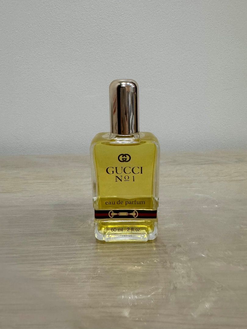 Vintage GUCCI No. 1 Eau de Parfum 60ml (Category: Fragrance & Deodorants) located in Manila. Submitted by jtlee93 (Listing ID 1296485665, Image 1). Description: Vintage Gucci No. 1 Eau de Parfum 60ml Unused with no box Splash type Valued at ~8000php RFS: Item was purchased for mom's engagement in the 80s. Never been used. .