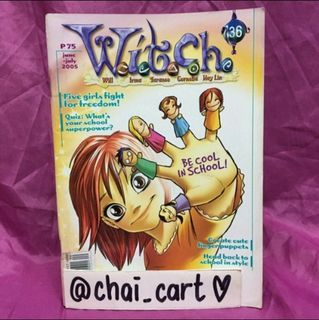 W. I. T. C. H. magazine witch comics ISSUE 36 39 40 46 47 48