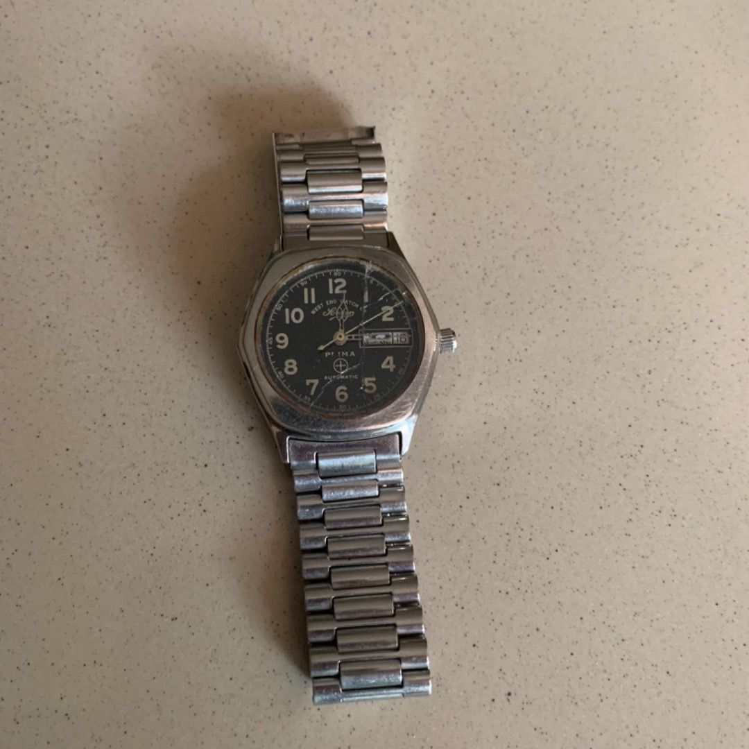 West end watch co jam tangan automatic (mati), Fesyen Pria, Jam Tangan