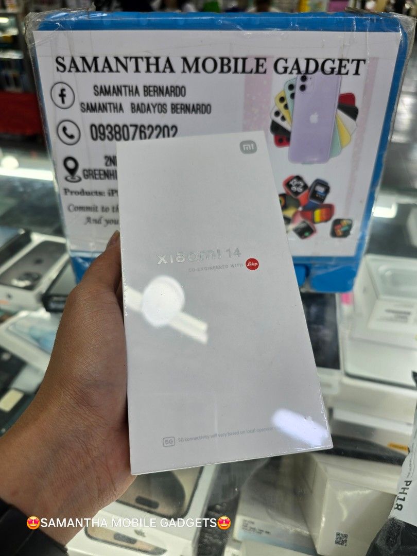 Xiaomi 14 12gb 512gb Global Version Snapdragon (Category: Xiaomi) located in Manila. Submitted by lenweltong05295 (Listing ID 1296506783, Image 2). Description: Xiaomi 14 12gb 512gb Global Version Snapdragon Brabdnew Sealed with Warranty Onhand Stock.