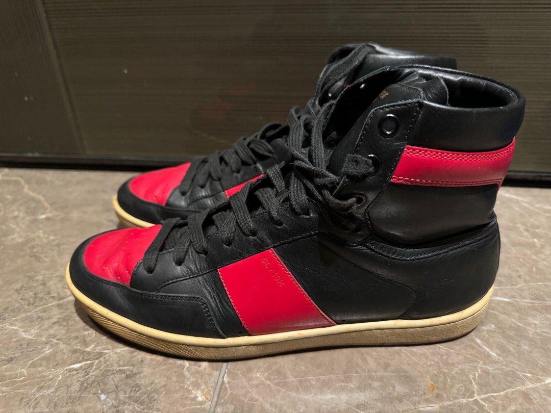 YSL Saint Laurent Sneaker bred shoes Carousell