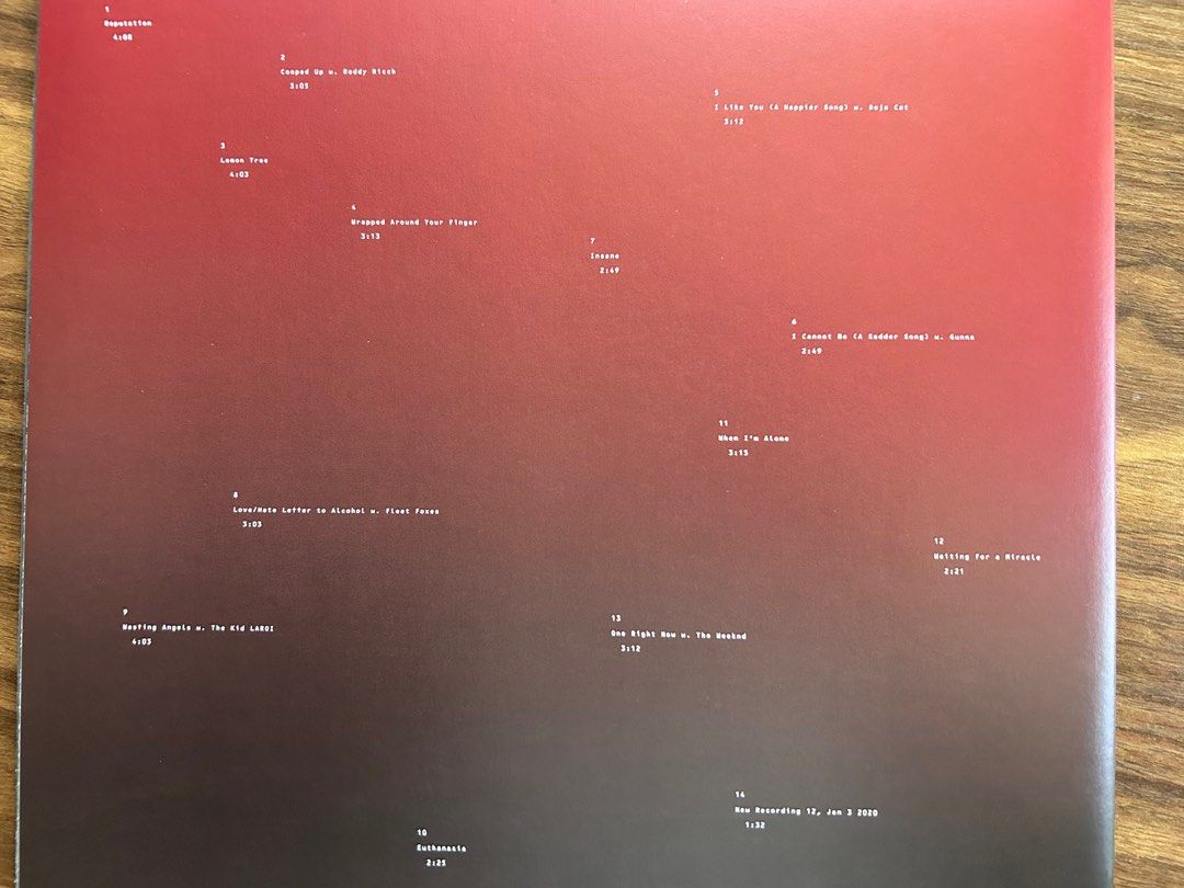 12 carat toothache post malone vinyl (Category: Vinyls) located in Leyte. Submitted by bharbwire (Listing ID 1300842792, Image 3). Description: .