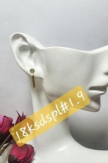 18k Gold Loop Earrings Pawnable