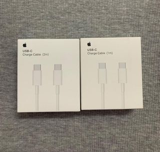 1m /2m  apple Macbook USB - C to USB - C  ( type c to type c ) charger cable