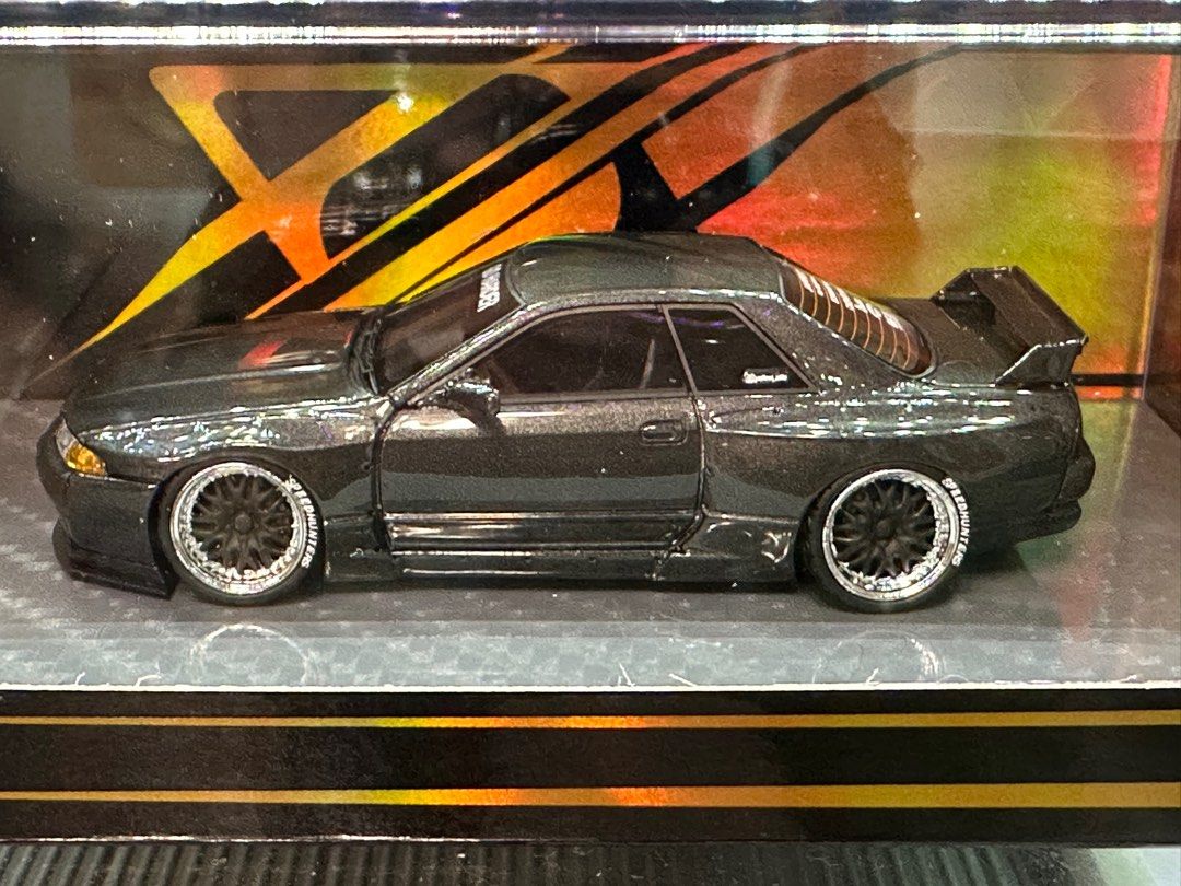 404 ERROR 1:64 skyline GTR R32 Rocket Bunny Resin Diecast Model Car（金屬灰色）,  興趣及遊戲, 玩具& 遊戲類- Carousell