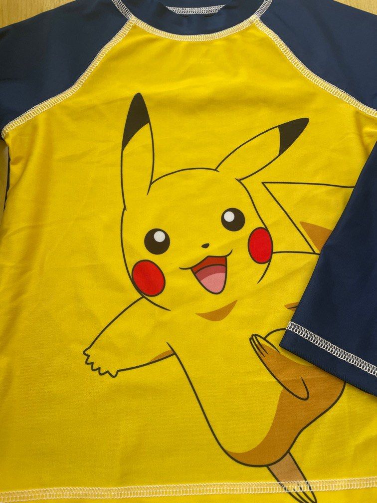 5Y Pokemon Long Rashguard Top (Category: Babies & Kids Fashion) located in Quezon City. Submitted by mariadp9 (Listing ID 1300820825, Image 3). Description: Brand new without tag Top only 5 on tag Width laid flat 12.5 inches or around the body 25-28 inches when stretched Length 17 inches Fixed price posted .