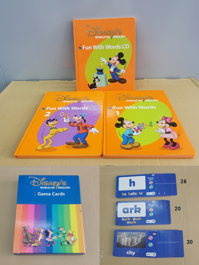 寰宇迪士尼美語DISNEY'S WORLD OF ENGLISH Fun With Words 1~2點