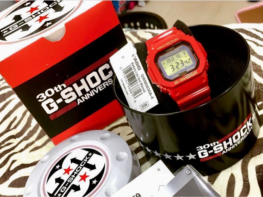 G-SHOCk 30周年記念Rising RED限定 GW-M5630A-4JR 30周年限定 G-SHOCK