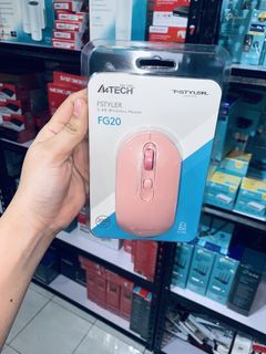 A4Tech Fstyler FG20 Wireless Mouse Pink