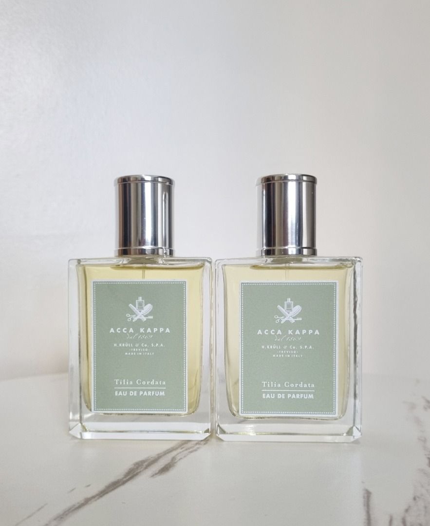 Acca Kappa Tilia Cordata EDP (Category: Fragrance & Deodorants) located in Taguig. Submitted by vhienparfumerie (Listing ID 1300720301, Image 2). Description: Acca Kappa Tilia Cordata Eau de Parfum 100ml Brand new, no box. Item Location: BGC Taguig .