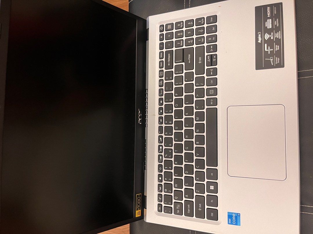 ACER Aspire 3 (Category: Laptops & Notebooks) located in Quezon City. Submitted by springcleaningb (Listing ID 1300854029, Image 2). Description: Not used at all Comes with charger and backpack DM for more info .