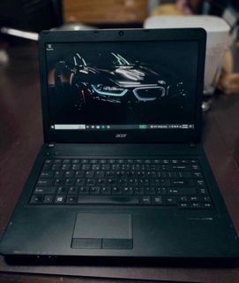 Acer Laptop
 Intel Core i5 2.60ghz 
6gb ram ddr3 upto 16gb max
128gb ssd 
14inch  led HD malinaw
3D Dual speakers loud Dolby Audio
builtin webcam 
Wifi plus Bluetooth
Windows 11 and ms Office installed
7,999 battery