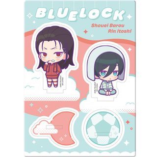 Acrylic Stand Buddycolle Blue Lock Good Night Ver. - Barou Shoei & Itoshi Rin