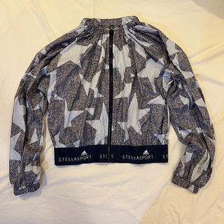 Adidas by Stella McCartney Cropped Windbreaker Jacket