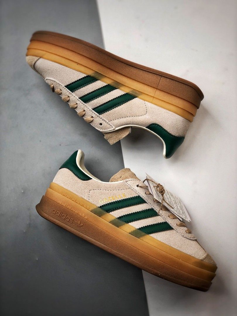 adidas gazelle silver green womens adidas Originals WMNS Gazelle Bold main image 0