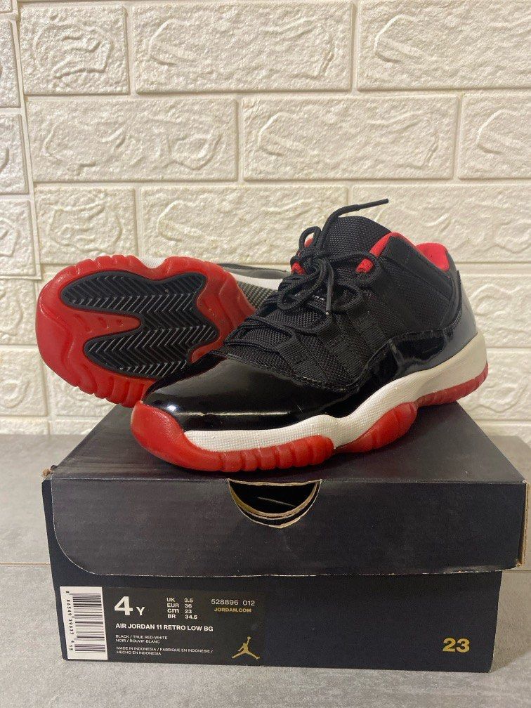 Jordan 11 retro black and red online