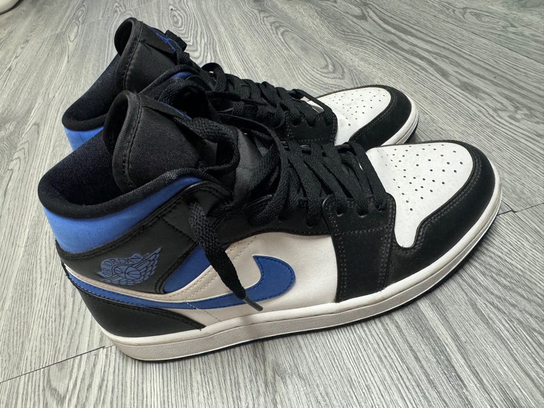 air jordan 1 mid racer blue us9 Carousell