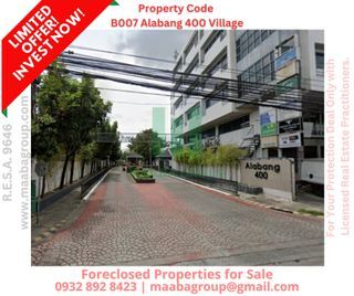 Alabang 400 Village Lot for Sale in Muntinlupa City