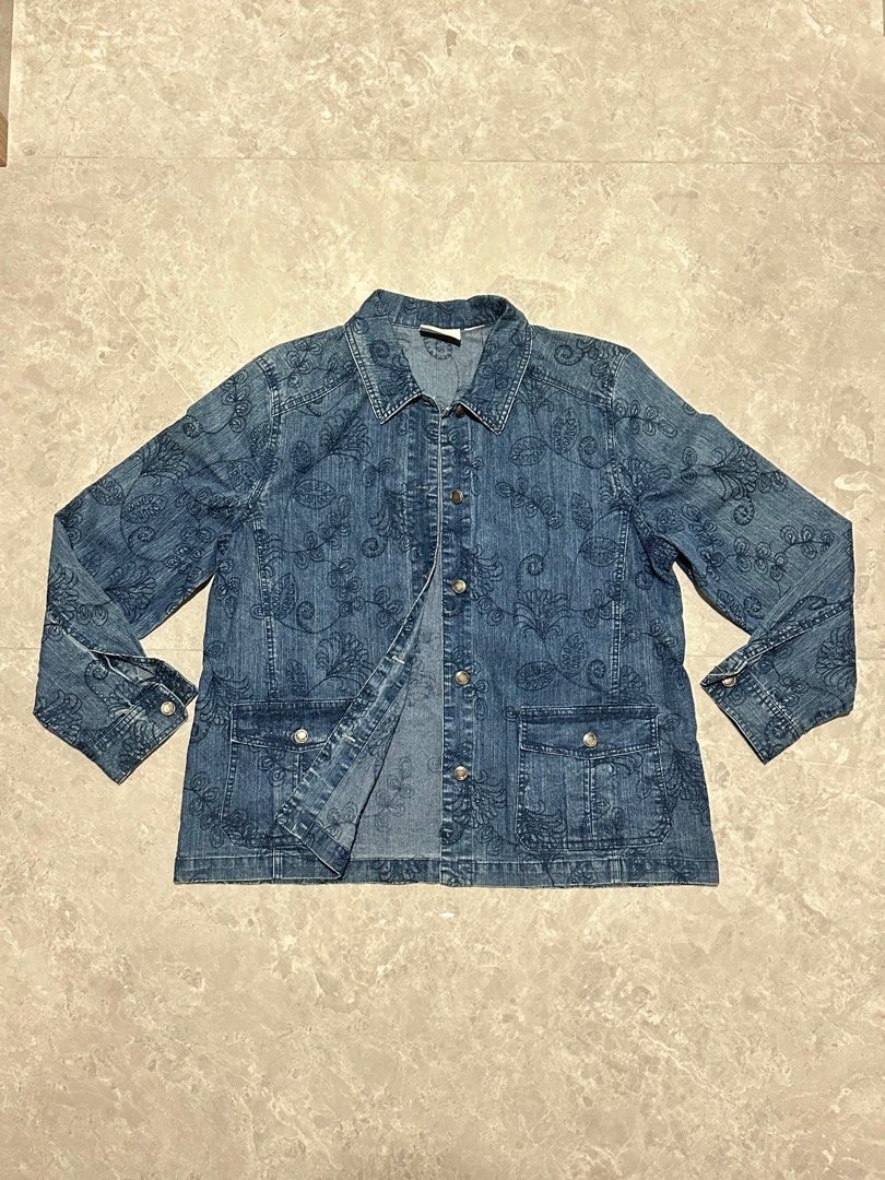 Alfred dunner denim jacket shop