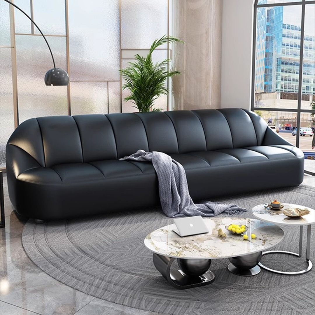 AMP 20 Ampulla Modern Leather Sofa