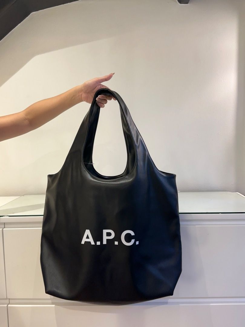 APC Ninon Leather Tote Bag (Preorder) (Category: Luxury Bags & Wallets) located in Manila. Submitted by designerarchives.ph (Listing ID 1278765054, Image 2). Description: Sofia Andres got her bag from us (check last photo) - Check photos for dimension of the bag - 36.5 x 50 x 16 in cm - SALE!! Selling low (others sell this for 17k) - no inclusions - Color: Black, Yellow, Cream, Red, Matcha Green - Option: Matte Eta: 10-15 days 50% dp required Buy