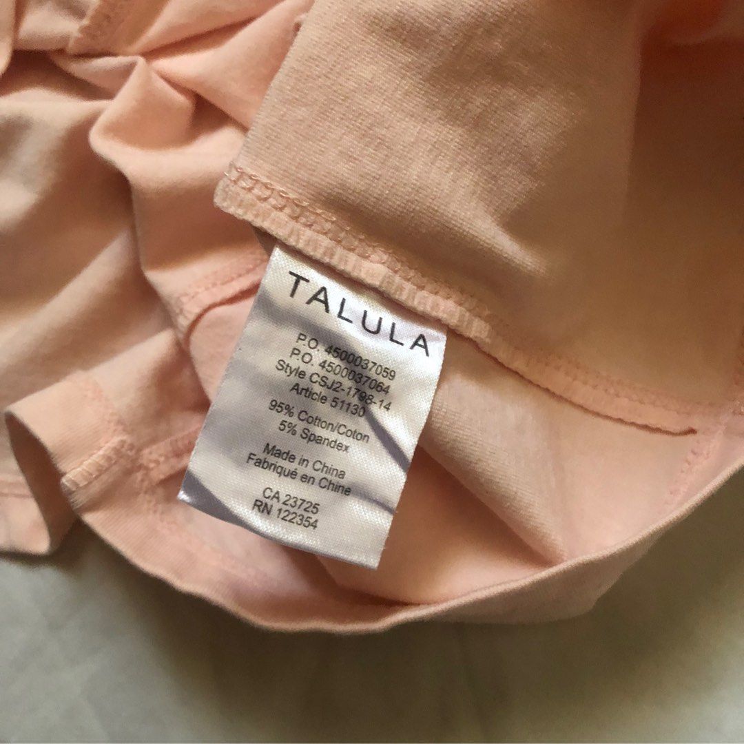 Aritzia Talula light pink bustier corset top (Category: Sleeveless) located in Marikina City. Submitted by prttypieces (Listing ID 1300820734, Image 3). Description: .
