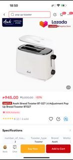 Asahi bread toaster