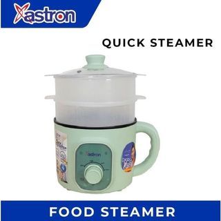 ASTRON 1.2L Quick Steamer Teflon Non Stick Multipurpose Food Kitchen Multi Cooker Steamer