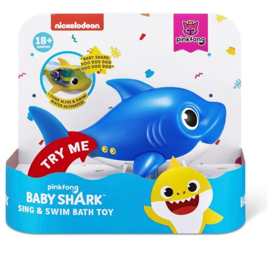 Baby Shark Sing & Swim Bath toy by Zuru, Babies & Kids, Infant Playtime