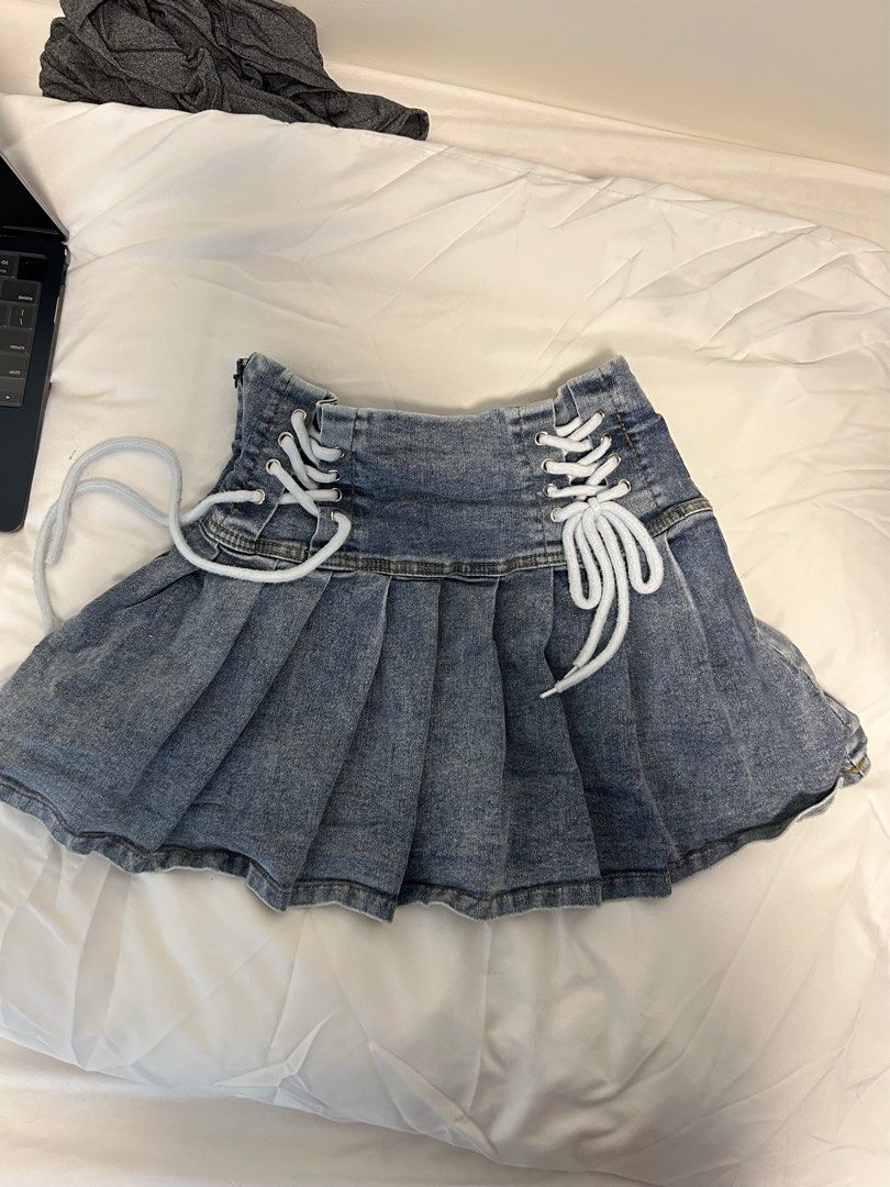 Jean skirt $10 outlet