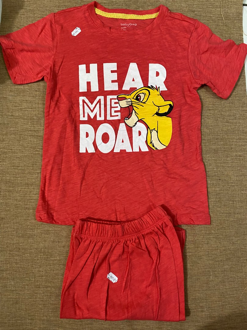 Babygap ROAR size 5 Tahun, New brg baru bkn PL, Bayi & Anak, Baju Anak
