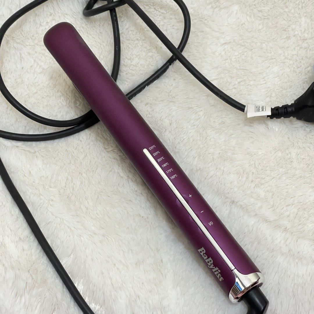 Babyliss 2513u velvet orchid straightener new arrivals