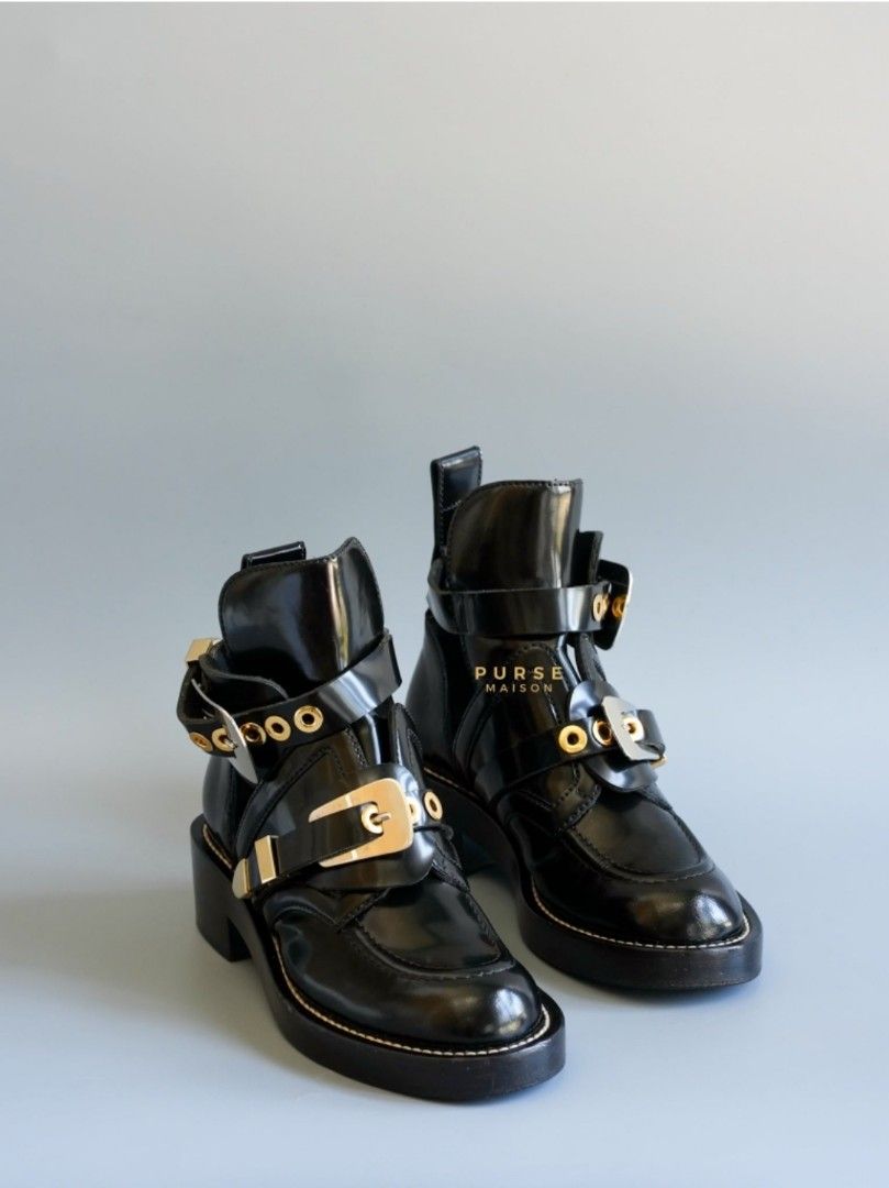 Balenciaga cut out boots sale clearance