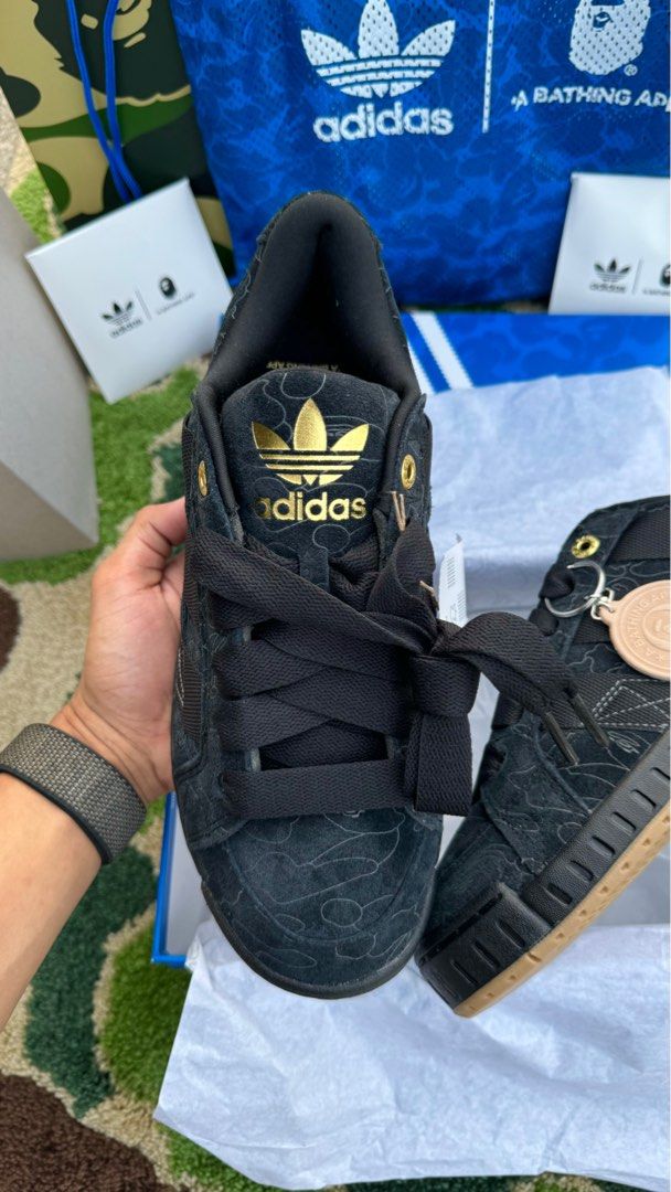 BAPE x ADIDAS EXCLUSIVE STORE Men s Fashion Footwear Sneakers on Carousell