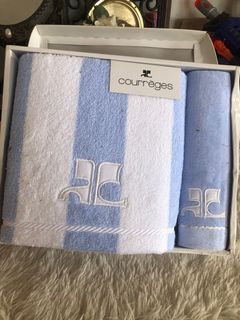Bath towel+ hand towel set