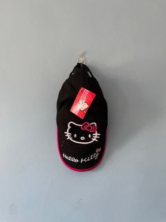 Black Hello Kitty Cap