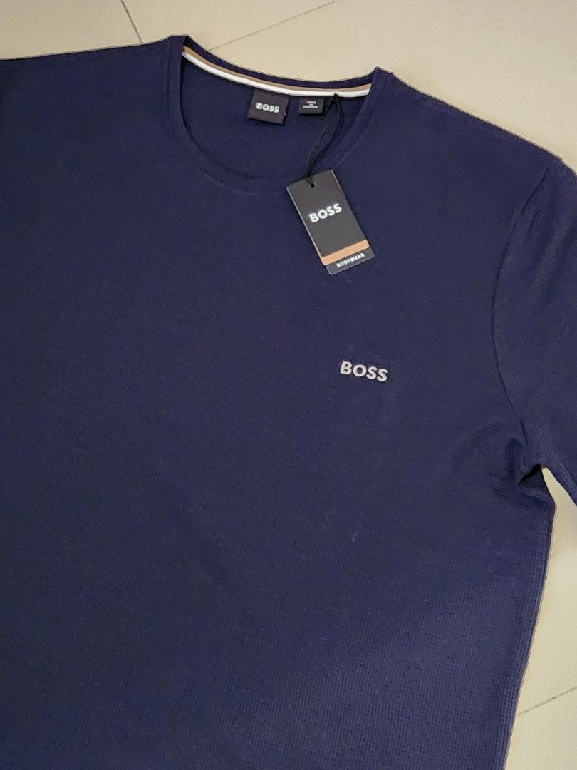 boss t shirt navy